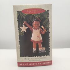 Vintage Hallmark Keepsake Ornament CHRISTY ALL GOD'S CHILDREN #1 1996 In Box picture