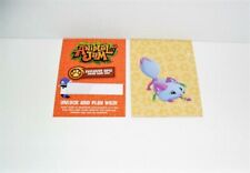 ANIMAL JAM DELUXE TRADING CARDS SINGLE POP-UP CARD ARCTIC FOX #8 & GAME CODE picture