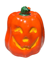 Whimsygoth Vintage Jack-O-Lantern Candle  Orange Halloween Pumpkin Unlit 5