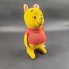 1966 Winnie The Pooh Sears Disney Wood Chip Sawdust Plush Vintage picture