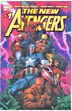 NEW Avengers #1 E VARIANT (2005) Cap ASSEMBLES NEW TEAM High-Def Scan Modern Age picture