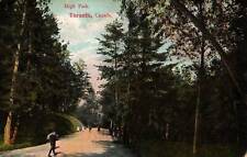 Vintage Postcard - A730 High Park, Toronto, Canada - Cancellation 1908 picture
