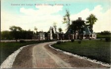 1910. POTSDAM, NY. BAYSIDE CEMETERY.  POSTCARD L18 picture