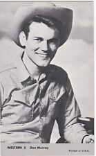 1959 NU-CARD TV WESTERN ARCADE CARD, #5 DON MURRAY GREAT SET picture