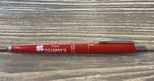Vintage Good Luck Souvenir from Oglebays Good Zoo Red Retractable Pen picture