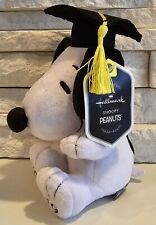NWT Hallmark Peanuts Snoopy Dog Graduation 2019 Plush Stuffed Graduate Gift 8