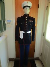 Korean War, 1950, USMC, US Marines Dress Blues Complete Uniform. not named picture