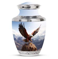 Sovereign of Mountain Skies Large Decorative Urns For Ashes Size 10 Inch picture