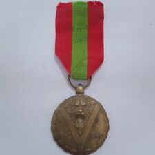 Belguim War Bronze Commemorative Medal Herinnerings Van Den Oorlog 1940-1945 picture