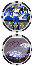 JIMMIE JOHNSON - NASCAR RACING LEGEND - POKER CHIP - ***SIGNED*** picture