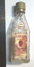 Vintage Cancun Licor de Cafe Miniature Glass Bottle, Empty. picture