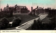 Vintage Postcard State School Owatonna MN Minnesota 1919                   F-523 picture