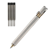 Stainless Steel + Brass Bolt Action Tactical Pen EDC Pocket Ballpoint Signature picture