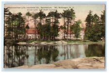 Metropolitan Life Insurance Co. Sanatorium Artistic Lake Staff Cottages Postcard picture