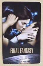 2001 FINAL FANTASY Vintage Trading Phone Card Japan picture