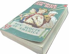 Vintage 1946 Boy Scouts of America BSA Handbook Guide Illustrated Paperback Nice picture