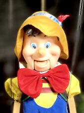Telco Pinocchio Disney Christmas Decor Animated Singing Vintage 2002 picture