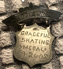 1908 Market St. Rink Graceful Skating Medal picture