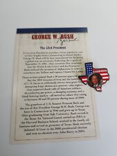 George W. Bush Souvenir Pin 43rd President 2001-2009 by Willabee & Ward picture