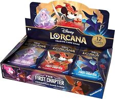 Ravensburger Disney Lorcana The First Chapter Factory Sealed 4 Box Booster Case picture