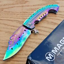 Boker Magnum Rainbow Folding Knife 3.75