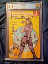 Hawkeye #1 (2017) Key 1st Kate Bishop Title CGC 9.4 White Pages  picture
