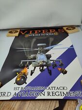 Viper Strike To Kill 1st Battalion Third Aviation Regiment Poster picture