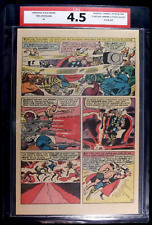 The Avengers #4 CPA 4.5 SINGLE PAGE #19 1st Silver Age App of Captain America picture