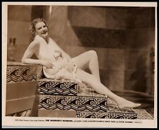 Brilliant Beauty ELISSA LANDI ALLURING POSE 1933 CHEESECAKE BARE FOOT PHOTO 513 picture