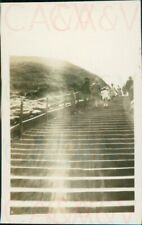1927 England Yorkshire Whitby Abbey Steps   2.5x1.5