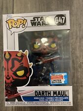 Funko Pop *DBL Boxed* MAUL Cyber Legs #647 *NEW* MINT/NM 2023 NYCC Shared Excl. picture