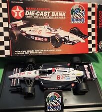 Texaco Mario Andretti Die Cast Bank 1994 Collector Series 1:24.  New in box. picture