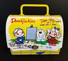 1986 Vintage R10 Dear God Kids Brazil issue Vinyl Dome Lunchbox Gem Mint  picture