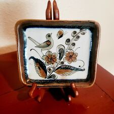 Vintage Ken Edwards Tonala Pottery Bird Trinket Dish/ Signed picture