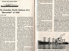 BEAVERDELL (1946) -- SEA BREEZES magazine review  Sept 1991 picture
