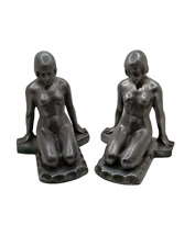 Vintage Bookends Nudes Sculptural Art Deco Posing Very Nice  picture