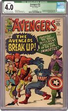 Avengers #10 CGC 4.0 QUALIFIED 1964 4219506010 picture