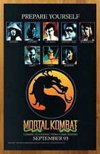 1993 Mortal Kombat SNES Sega Genesis Vintage Print Ad/Poster Official Promo Art picture
