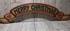 Homco Merry Christmas Wall Hanging Decorations picture