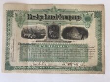 Ensley Land Company. - 1880's Unissued Stock Certificate -Rare  picture