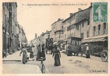 BELLEVILLE-sur-SAÔNE - La Grande-Rue et le market  picture