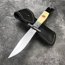 Russian Folding Blade Pocket Knife Finka NKVD KGB Outdoor Camping Hunting Knife picture