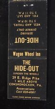 1960s? The Hide-Out Under the Wheel Wagon Wheel Inn Ridge Pike Conshohocken PA picture