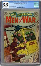 All American Men of War #10 CGC 5.5 1954 3712147006 picture