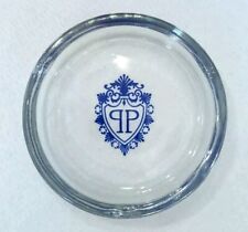Vintage 5-Star The Plaza Hotel New York NY Clear Glass Ashtray Coin Trinket Dish picture