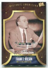 2017-18 The Bar Pieces of the Past Limited One of One 295 Frank J. Wilson 1/1 picture