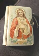 Antique Mini Vintage 1922 Catholic Bible picture