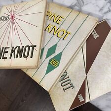 Lot Of 3 Grove City High School Yearbooks; Pennsylvania; 1960, 1961, 1962; Pine picture