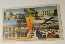 1930s postcard The Occidental Restaurant 1411 Pennsylvania Ave Washington DC picture