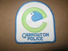 CARROLLTON TEXAS POLICE PATCH   picture